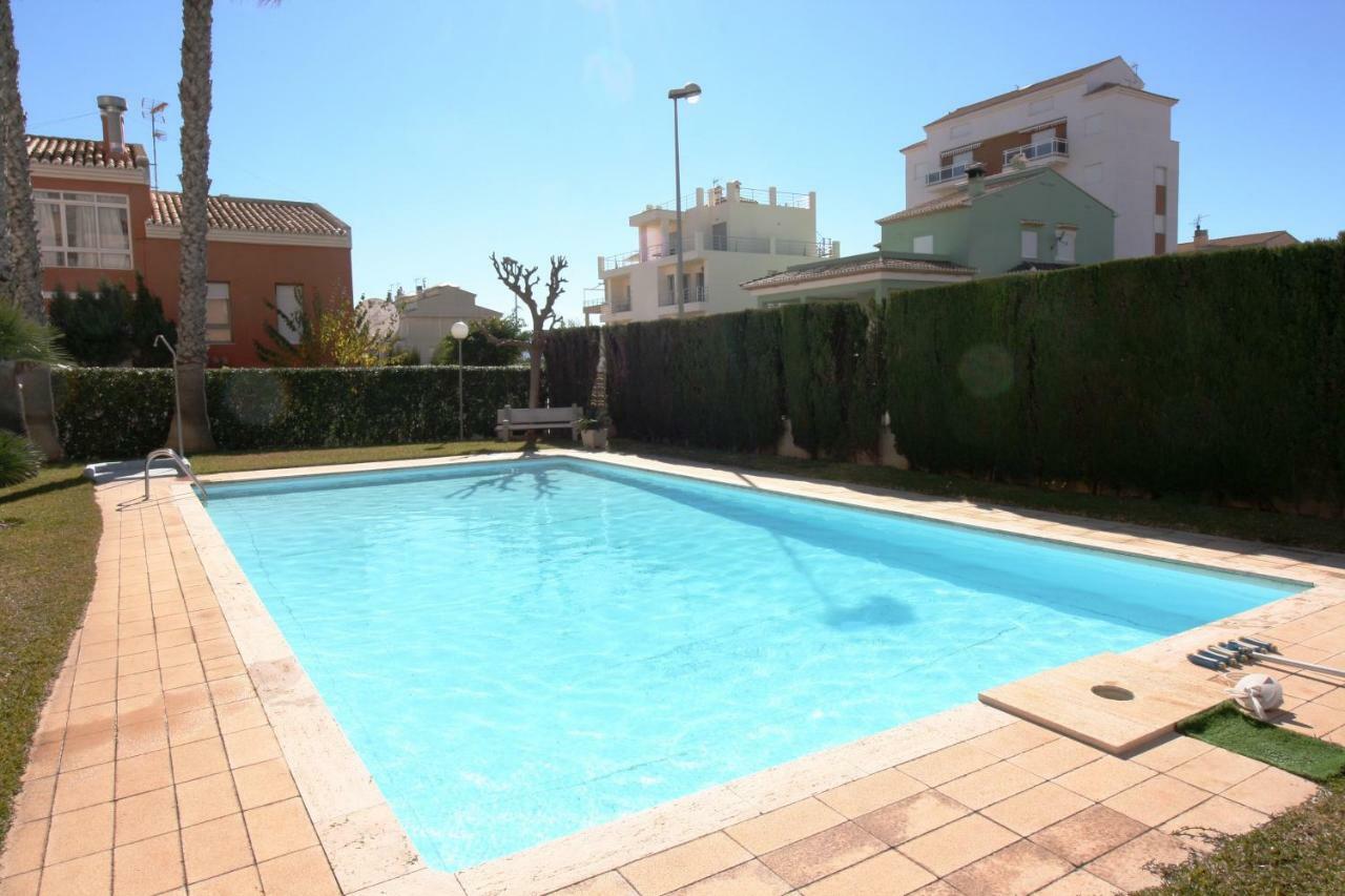 Apartamento Con Piscina Y Vistas Al Mar Aguamarina 36 Oliva Buitenkant foto
