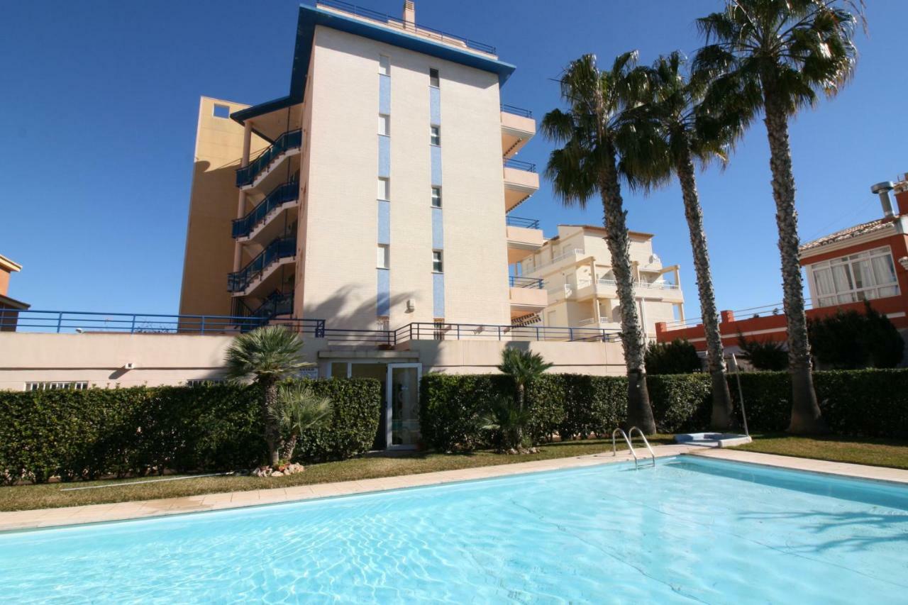 Apartamento Con Piscina Y Vistas Al Mar Aguamarina 36 Oliva Buitenkant foto